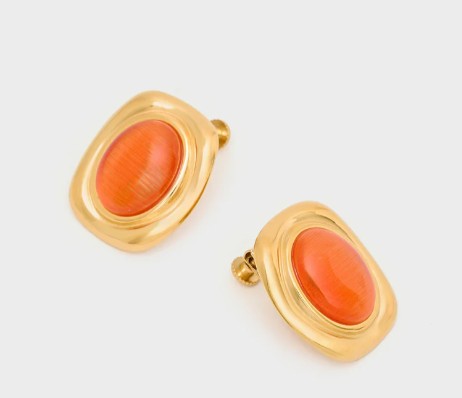 Nali' Orecchini Adele Vintage Arancio MEOR0778