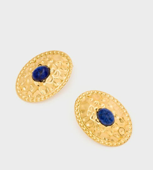Nali' Orecchini Amelia Martellati Pietra Blu MEOR0783