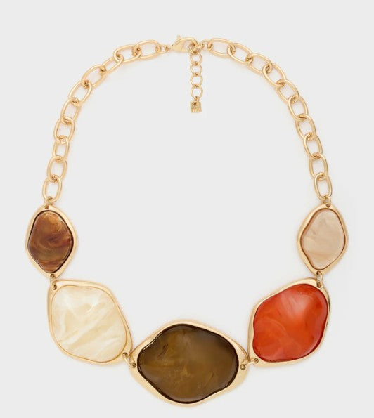 Nali' Collana Meredith Girocollo Marrone/Arancio DUCL0090