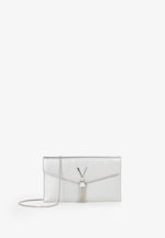 Mario Valentino Borsa A Mano Luxe Argento VBS9XJ17