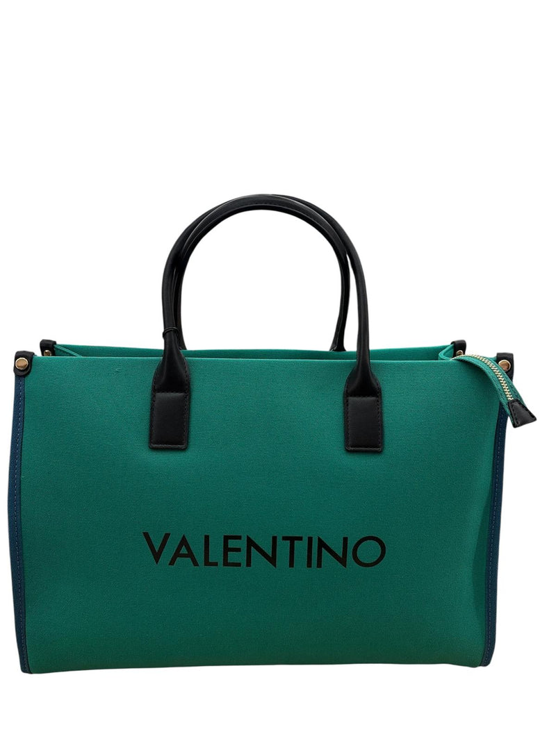 Mario Valentino Borsa A Mano Acantha Verde Smeraldo/Nera VBS9U304