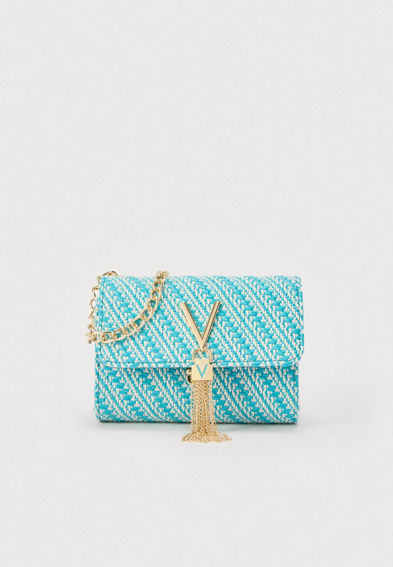 Mario Valentino Borsa A Tracolla  Divina Summer Turchese/Multicolor VBS9XI03S