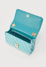 Mario Valentino Borsa A Tracolla  Divina Summer Turchese/Multicolor VBS9XI03S