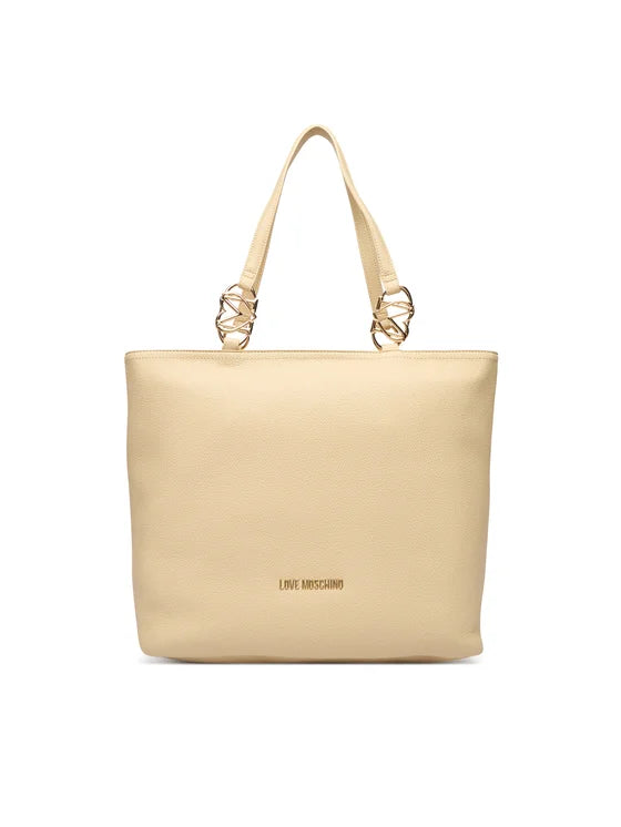 Love Moschino Borsa A Spalla Avorio JC4005PP1OLB0129