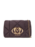 Love moschino borsa tracolla velour pl Viola