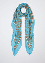 Liu Jo Foulard Azzurro Arabesco