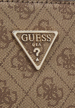 Guess Borsa a Spalla Power Play Logato Beige