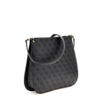 Guess Borsa a Tracolla Meridian Logata Grigio/Nero