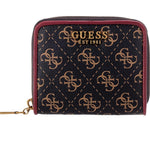 Guess Portafoglio Mini Izzy Marrone/Bordeaux