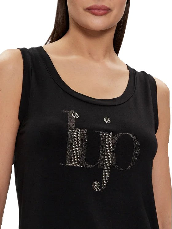 Liu Jo Top con logo Nera