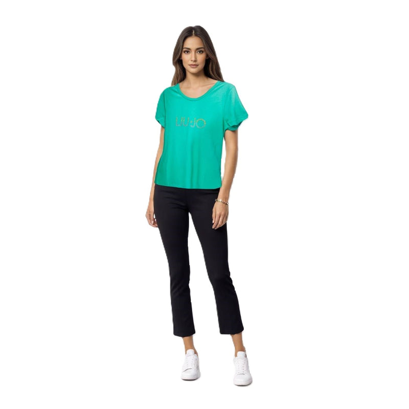 Liu Jo T-shirt con logo Verde