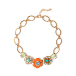 Sodini Bijoux Collana A Catena E Tre Charm Galen Multicolor