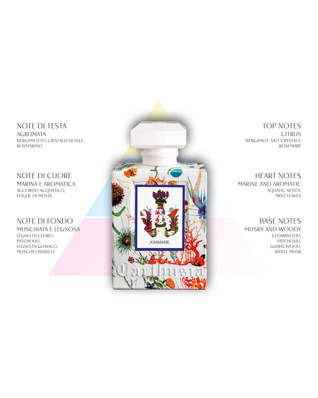 Profumo Unisex Carthusia I Profumi Di Capri Fragranza A'MMARE 100 ML