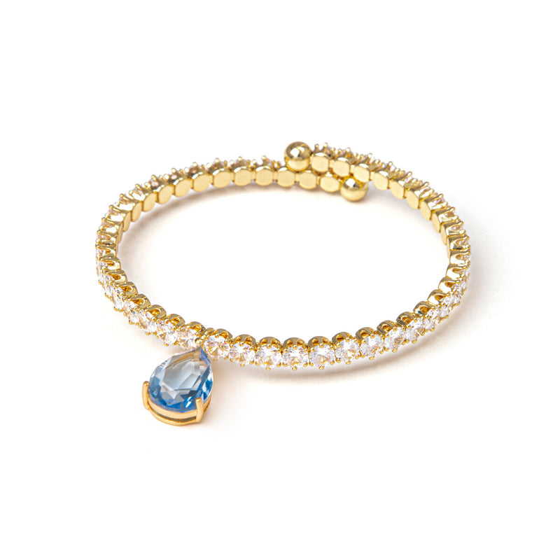 Sodini Bijoux  Bracciale Elastico Chandelier Blu