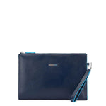 Piquadro Pochette uomo sottile porta ipad®mini Blu