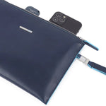 Piquadro Pochette uomo sottile porta ipad®mini Blu