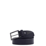 Piquadro Cintura uomo con fibbia ad ardiglione Blu