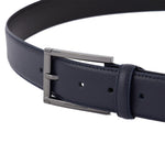 Piquadro Cintura uomo con fibbia ad ardiglione Blu