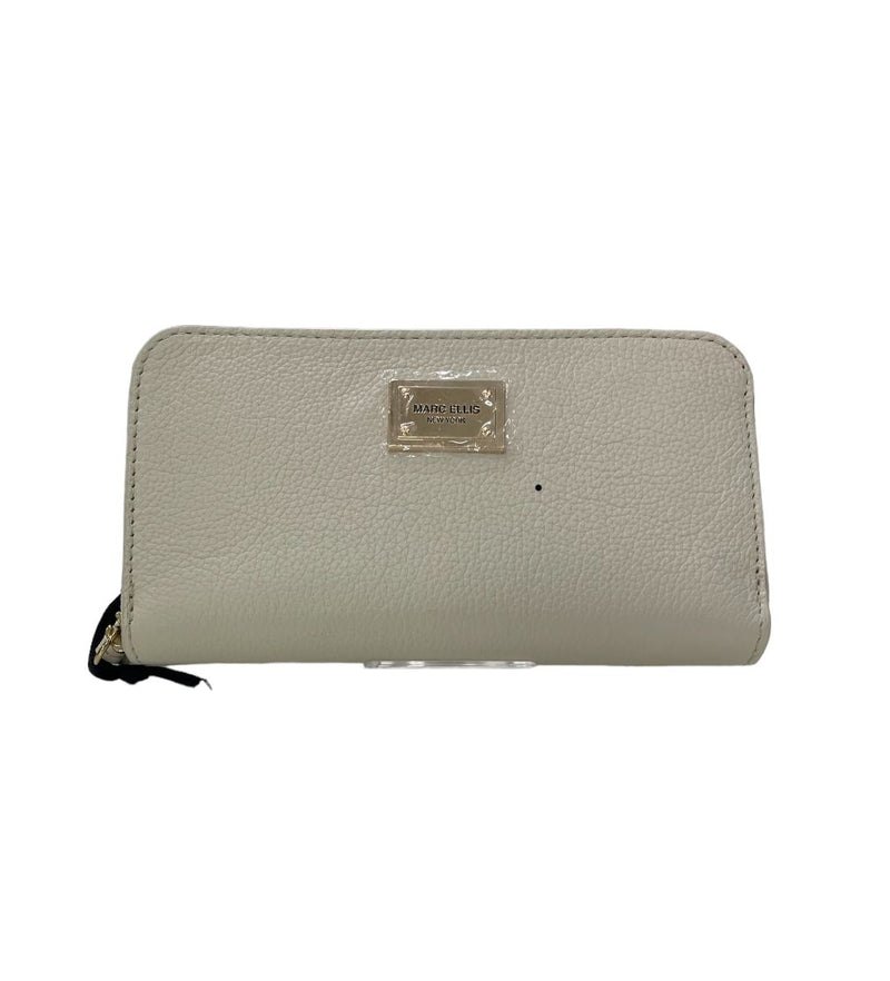 Portafoglio  Marc Ellis Modello Rue Wallet Do Off Blanc/ Gold