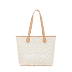 Borsa a Spalla Valentino Modello Liuto Ecru/Multicolor