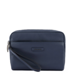 Piquadro Pochette Porta iPad®mini Con Manico Rimovibile Blu