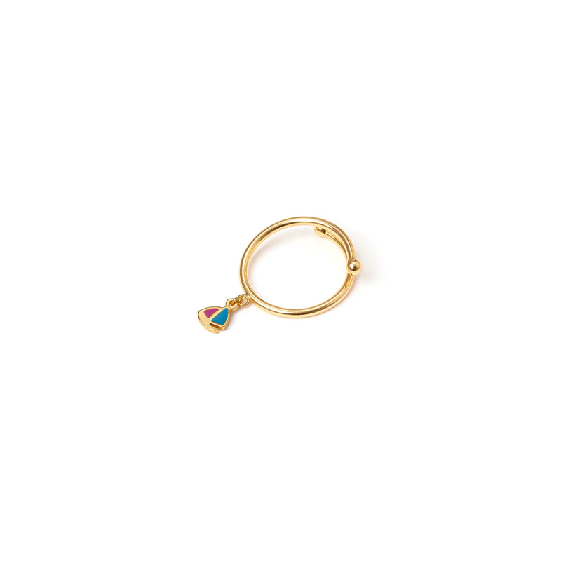 Sodini Bijoux Anello barca a vela Summer Stories - Multicolor