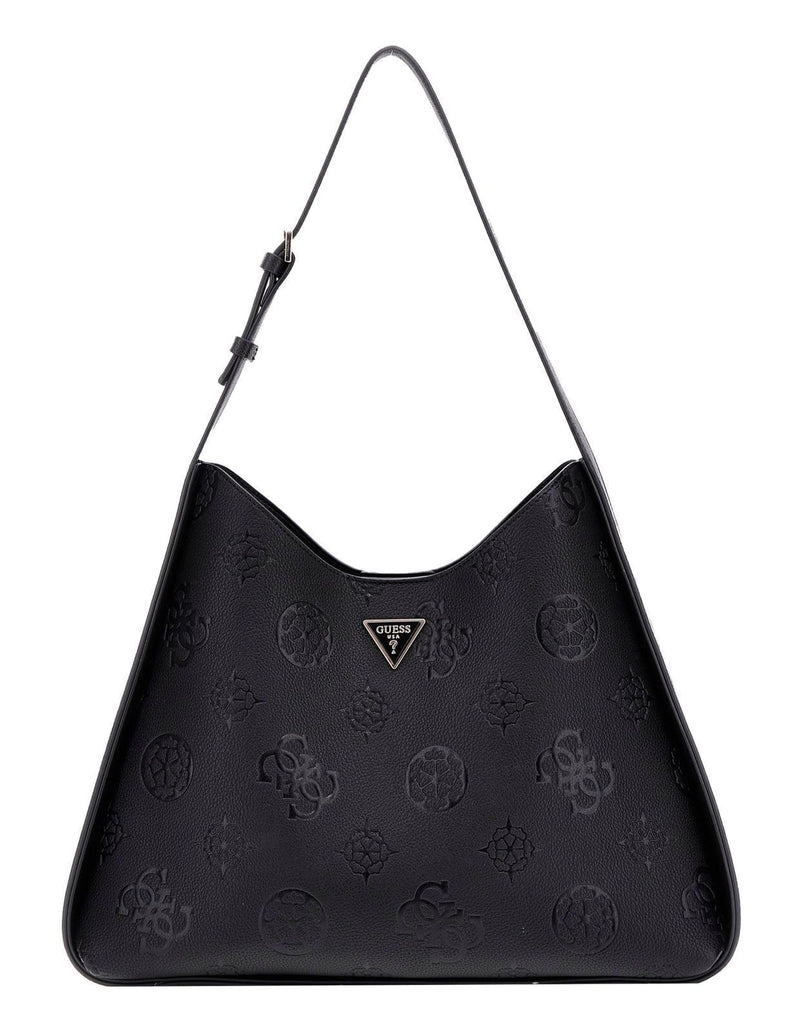 Guess Borsa a Spalla Keandra Black Logo