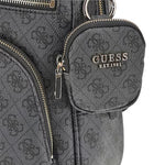 Guess Zainetto Power Play Logato Grigio/Nero