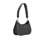 Guess Borsa a Spalla Meridian Mini Logata Grigio/Nera