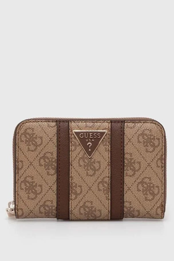 Guess Portafoglio Noreen SLG Latte Logo / Brown