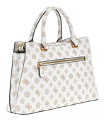 Guess Borsa a Mano Kuba White logo