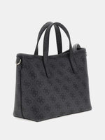 Guess Borsa a Mano Latona Mini Coal logo