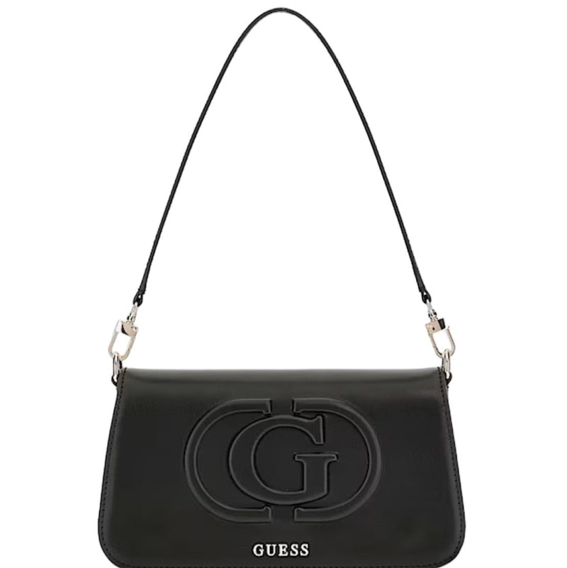 Guess Borsa a Spalla Eco Mietta Black