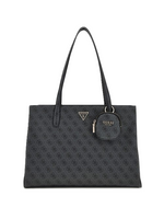 Guess Borsa a Spalla Power Play Logato Grigio/Nero