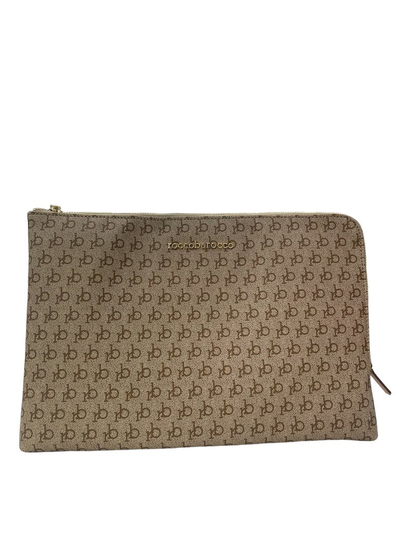 Pochette A Mano Maxi Rocco Barocco Dove.