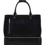 Guess Borsa Da Viaggio Wilder Travel Logata Black