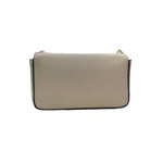 Borsa A Spalla Rocco Barocco Modello Flap Bag Colore Butter.