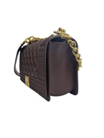 Borsa a Tracolla  Marc Ellis  Modello Chocolate/Gold