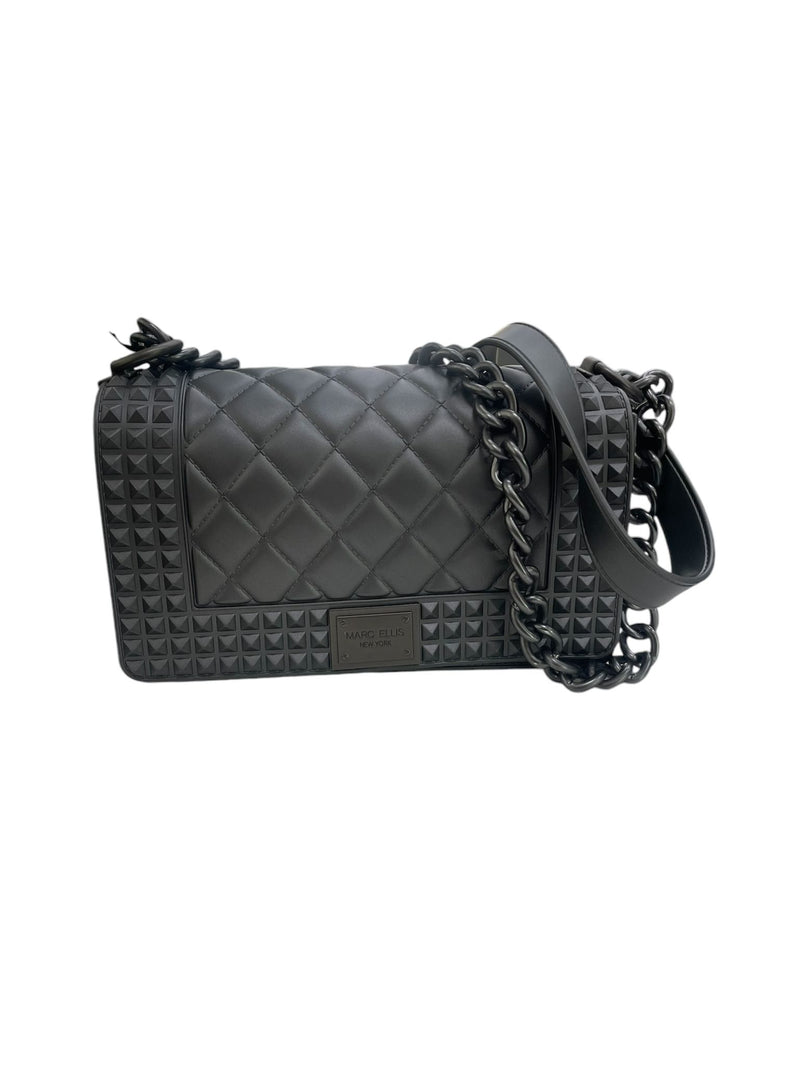 Borsa a Tracolla  Marc Ellis  Modello Gun Metal/Satin