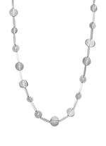 Nalì Collana Luxe Long Con Sfere Argento