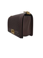 Borsa a Tracolla Marc Ellis  Modello Chocolate/Light Ottone