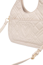 Love Moschino Borsa a Spalla Avorio