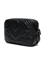 Love Moschino Borsa a Tracolla Nera/Argento