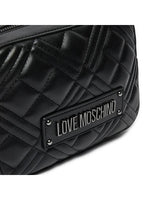 Love Moschino Borsa a Tracolla Nera/Argento