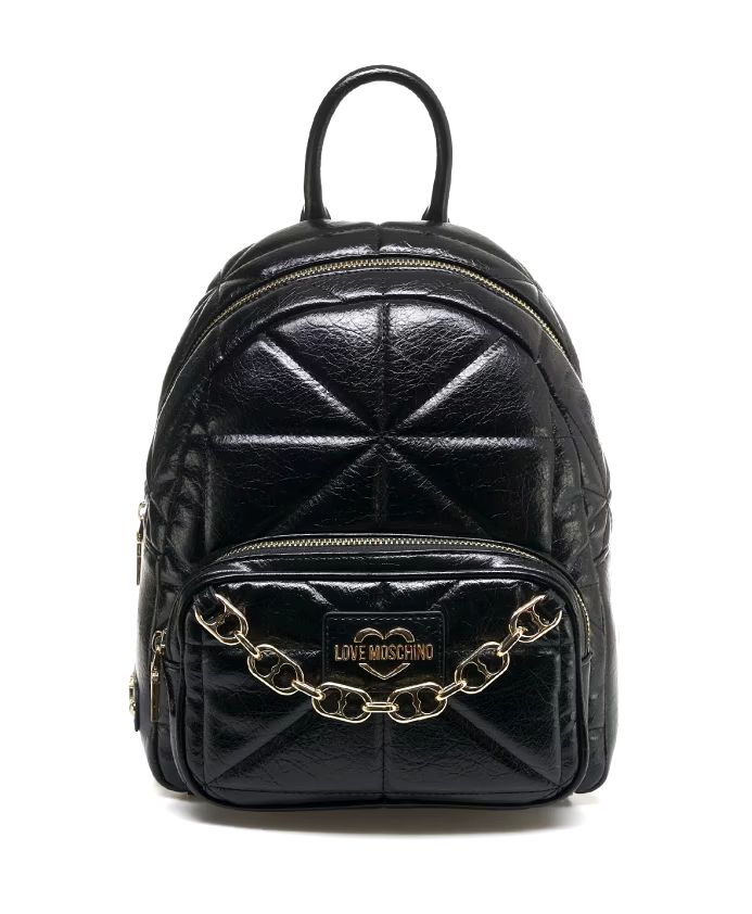 Love Moschino Zainetto Nero/Oro