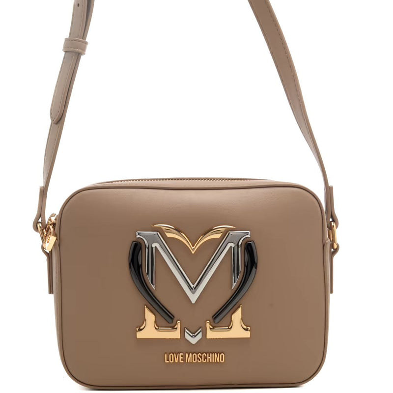 Love Moschino Borsa a Tracolla Crema