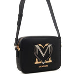 Love Moschino Borsa a Tracolla Nera/Oro