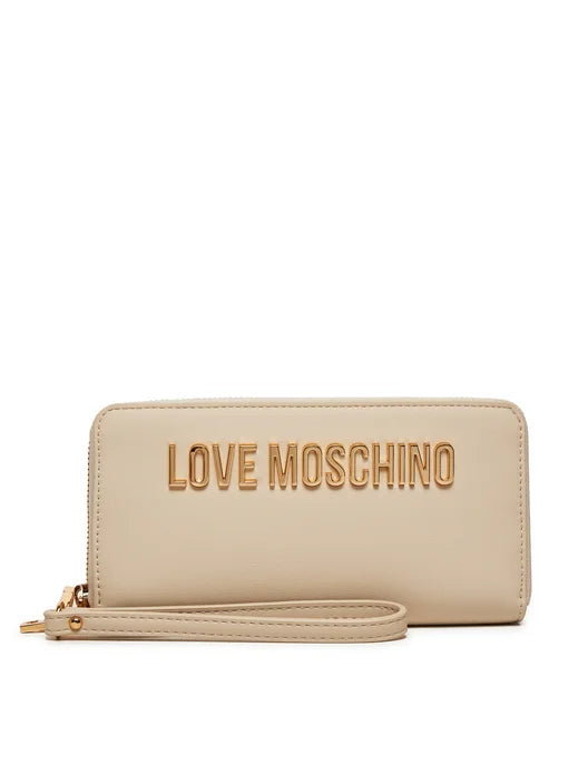 Love Moschino Portafoglio Grande Avorio