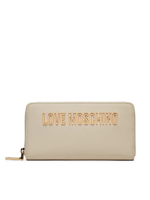 Love Moschino Portafoglio Grande Avorio