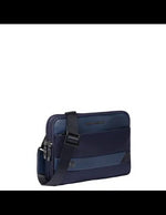 Piquadro Pochette con tasca per iPad mini Blu